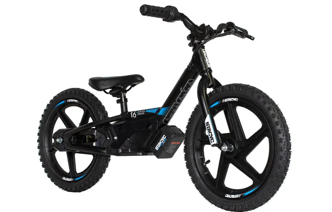 Stacyc 16eDrive electric balance bike for kids