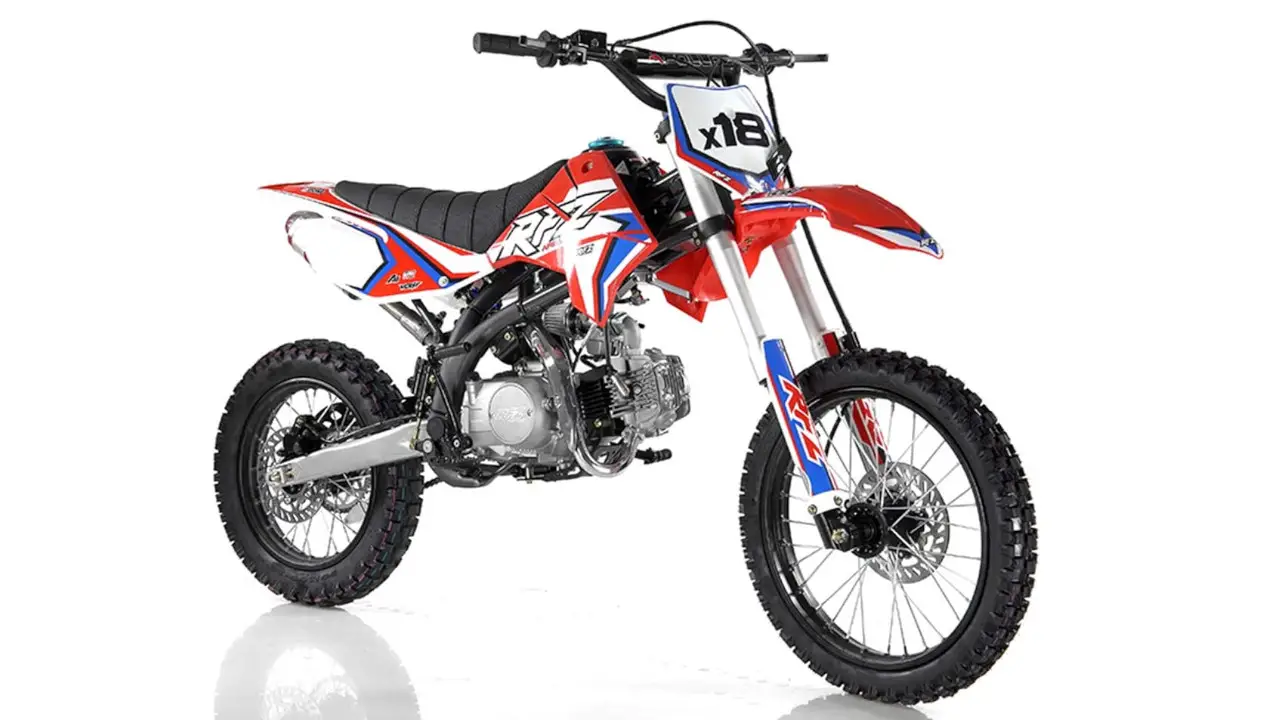 Apollo DB-X18 125cc Dirt Bike - Unleash your off-road excitement with this powerful and affordable dirt bike.