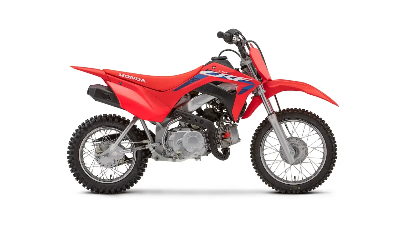 Honda CRF110F great option for Dirt Bikes for 9 Year Olds