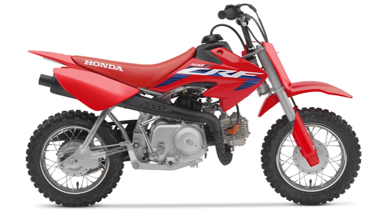 The Honda CRF50F if a great option for 8 year olds