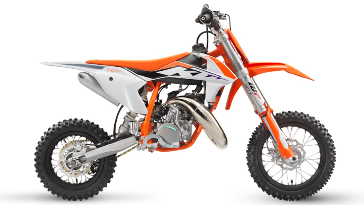Dirt bikes for 8-year-olds, KTM 50 SX